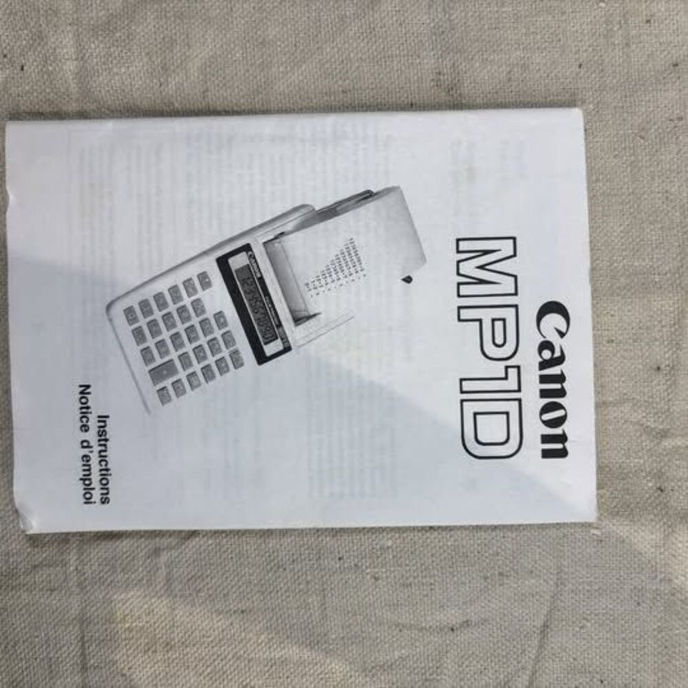 Canon MP1D Palm Printer Vintage Printer For Parts Or Repair - Picture 6 of 6